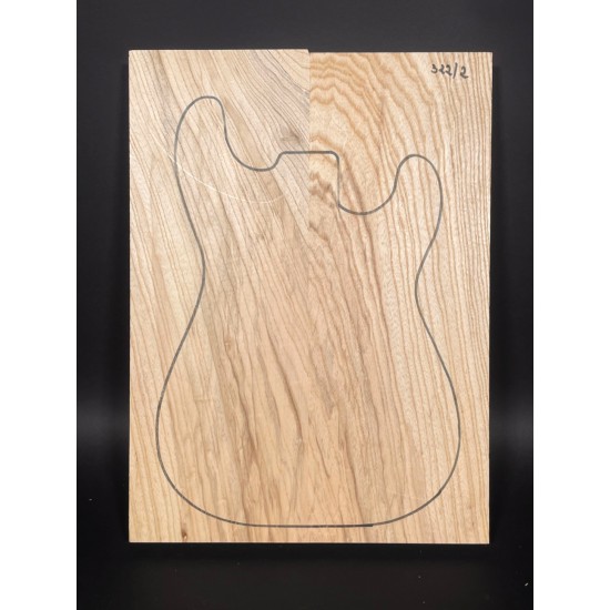 Ash | 2-Pieces | Electric guitar/Bass Body