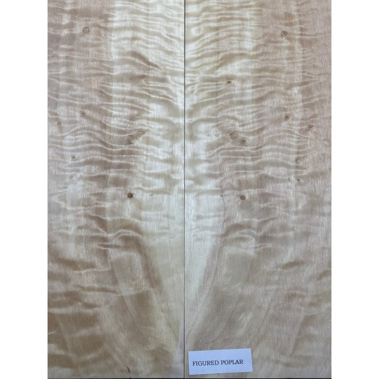 Figured Poplar | Back & Sides for Guitar