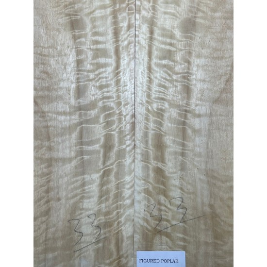 Figured Poplar | Back & Sides for Guitar