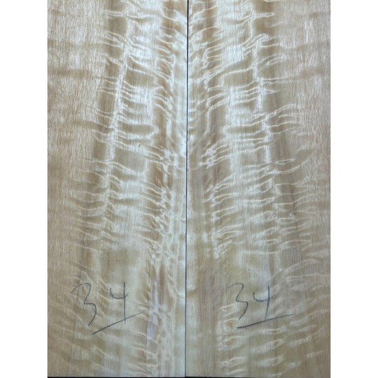 Figured Poplar | Back & Sides for Guitar