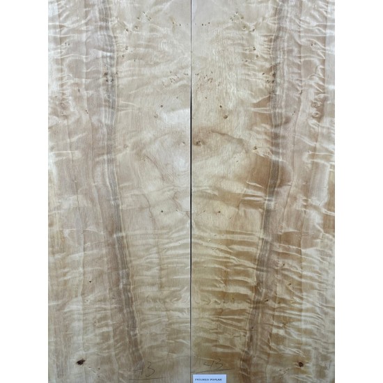 Figured Poplar | Back & Sides for Guitar