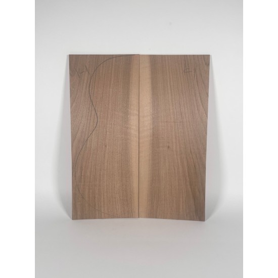 Figured Walnut | Guitar Back