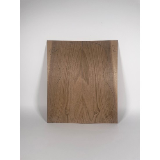 Figured Walnut | Guitar Back
