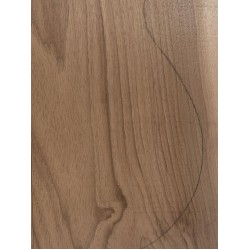 Figured Walnut | Guitar Back