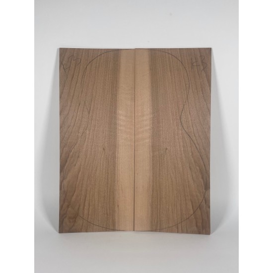 Figured Walnut | Guitar Back