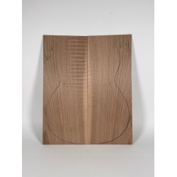 Figured Walnut | Guitar Back