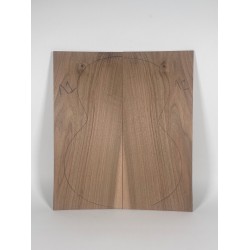 Figured Walnut | Guitar Back