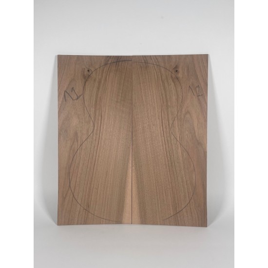 Figured Walnut | Guitar Back