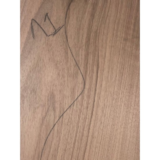 Figured Walnut | Guitar Back