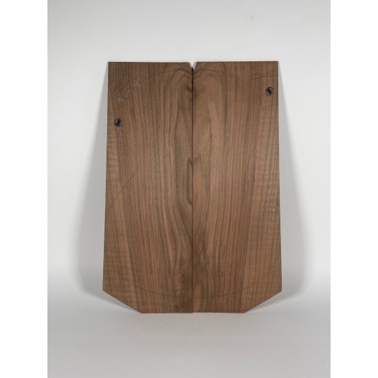 Figured Walnut | Guitar Back