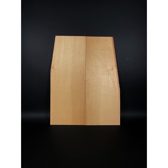 Torrefied Alpine Spruce Top [Bear Claw] for Guitar | Bouzouki | Lute | Oud